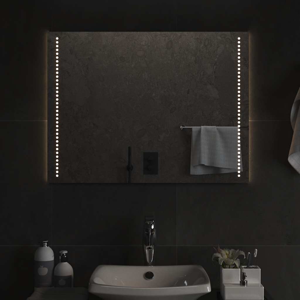LED Bathroom Mirror 80x60 cm