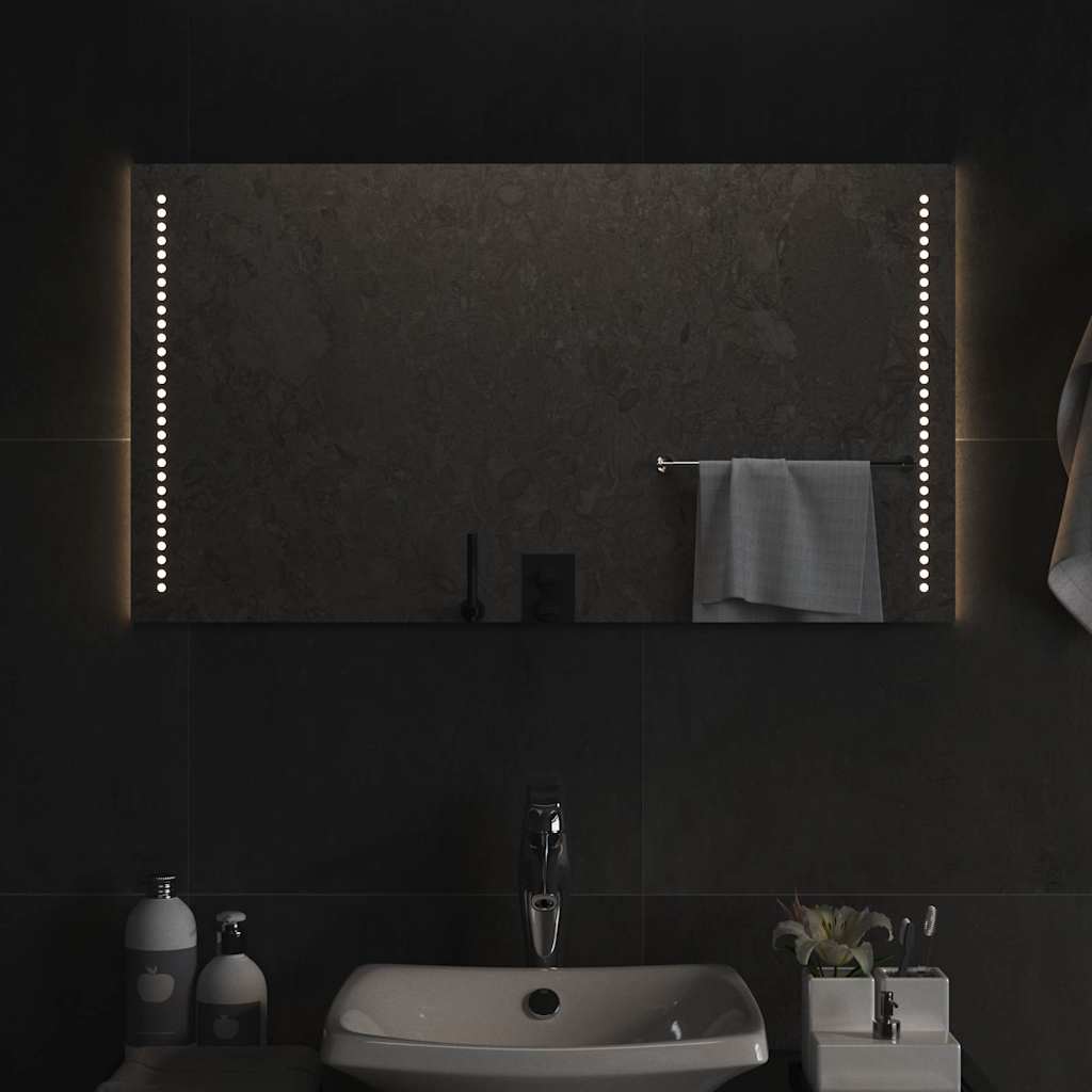 LED Bathroom Mirror 90x50 cm