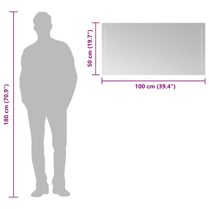 LED Bathroom Mirror 100x50 cm