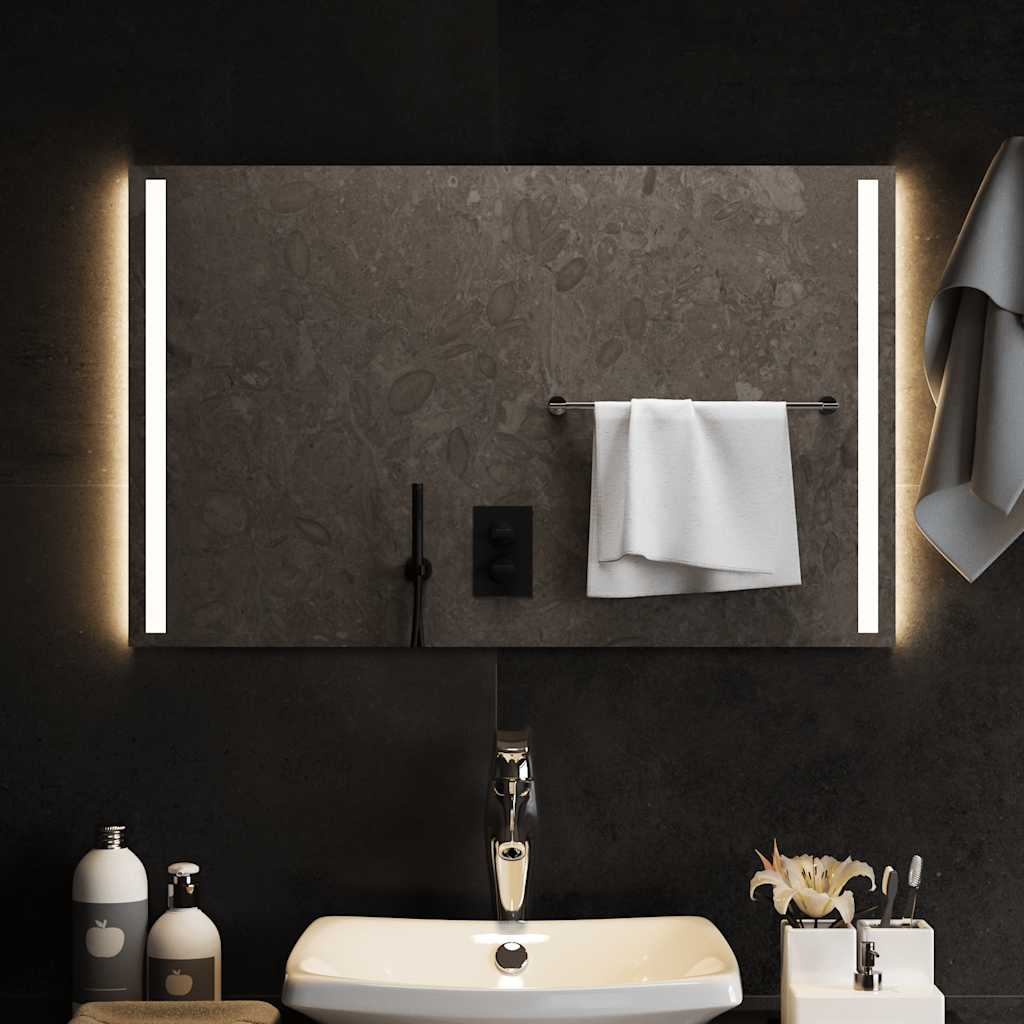 LED Bathroom Mirror 80x50 cm