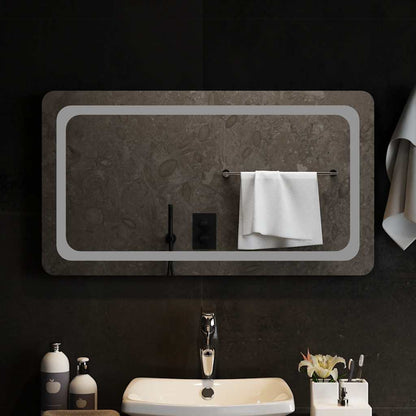 LED Bathroom Mirror 90x50 cm
