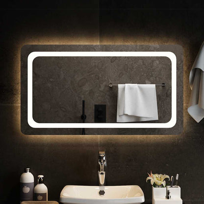 LED Bathroom Mirror 90x50 cm