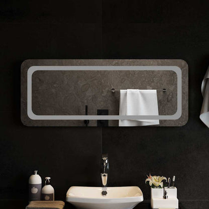 LED Bathroom Mirror 100x40 cm
