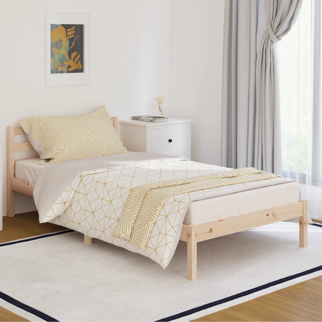 Day Bed | Natural Wood | Solid pine wood | 100x200 cm