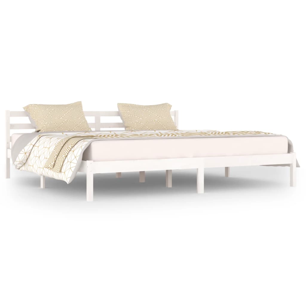Day Bed | White | Solid pine wood | 200x200 cm