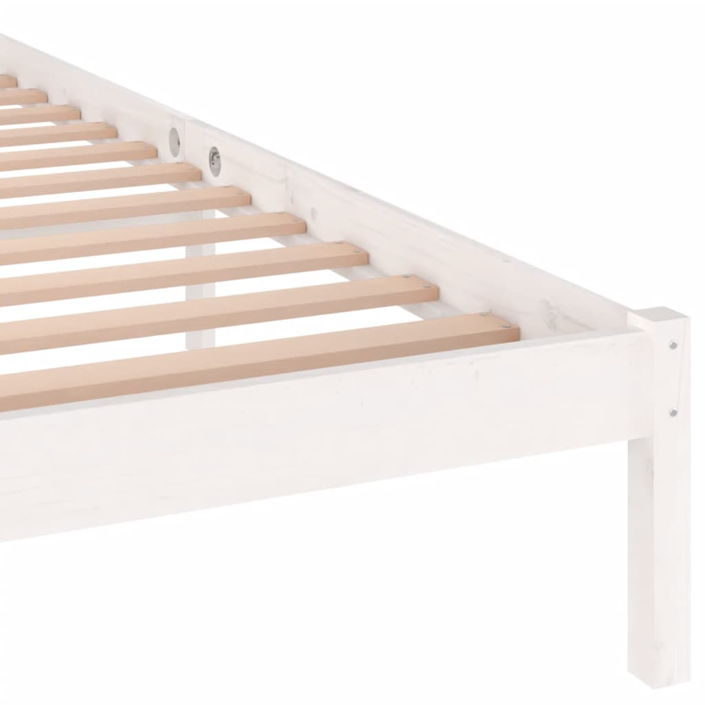 Day Bed | White | Solid pine wood | 200x200 cm