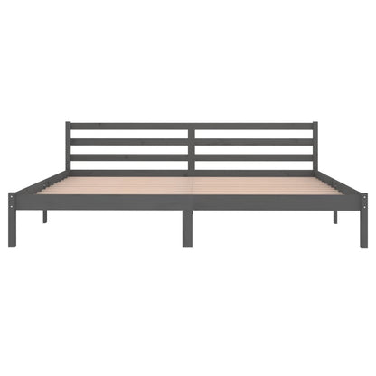 Day Bed | Grey | Solid Pine Wood | 200x200 cm Super King