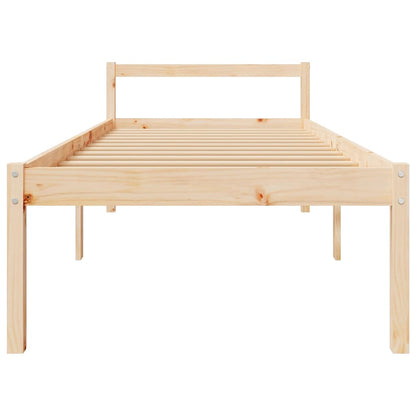 Bed Frame | Natural Pine | Solid Pine Wood | Single | Bed Frame