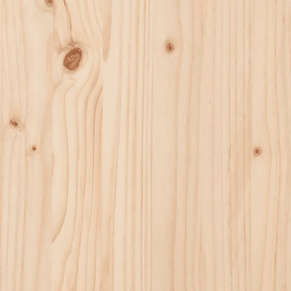 Senior Bed without Mattress 160x200cm Solid Wood Pine