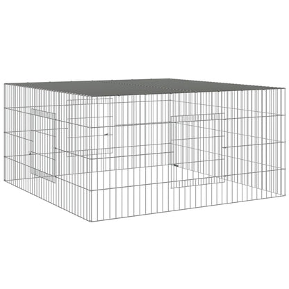 Rabbit Cage 110x110x55 cm Galvanised Iron