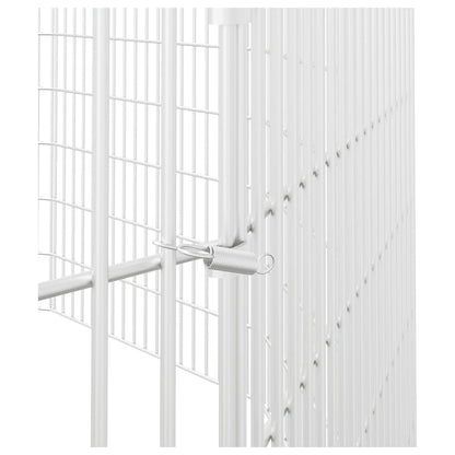 Free Range Animal Enclosure 12-Panel 54x80 cm Galvanised Iron