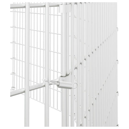 Free Range Animal Enclosure 12-Panel 54x100 cm Galvanised Iron