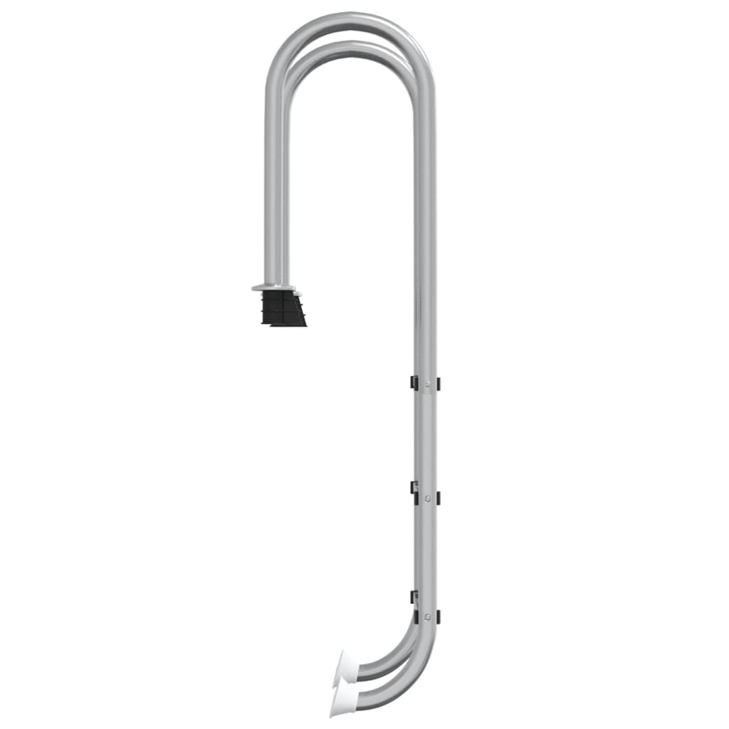 Pool Ladder 54x38x158 cm 304 Stainless Steel