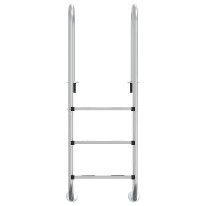 Pool Ladder 54x38x158 cm 304 Stainless Steel