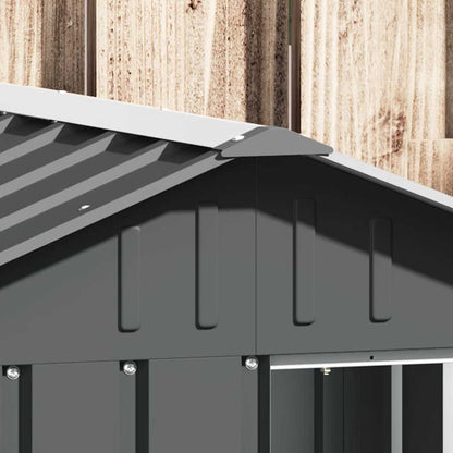 Dog House Anthracite 116.5x103x81.5 cm Galvanised Steel