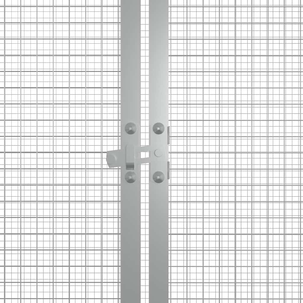 Chicken Cage Anthracite 200x91x100 cm Galvanised Steel