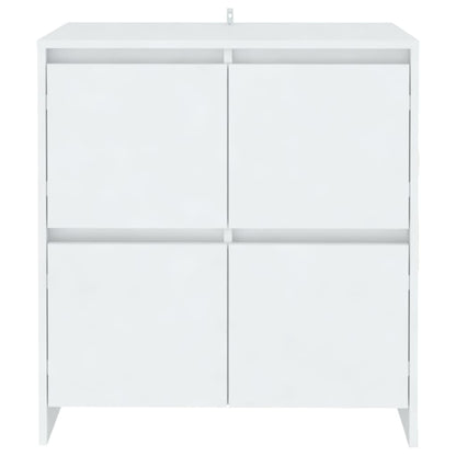 Sideboards 2 pcs White 70x41x75 cm Engineered Wood