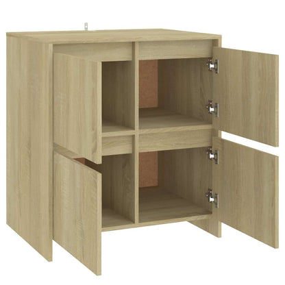 Sideboards 2 pcs Sonoma Oak 70x41x75 cm Engineered Wood
