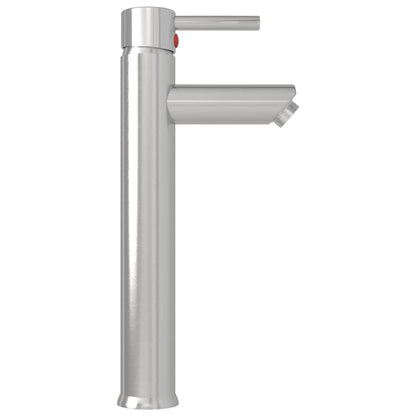 Bathroom Sink with Tap and Push Drain Black Tempered Glass