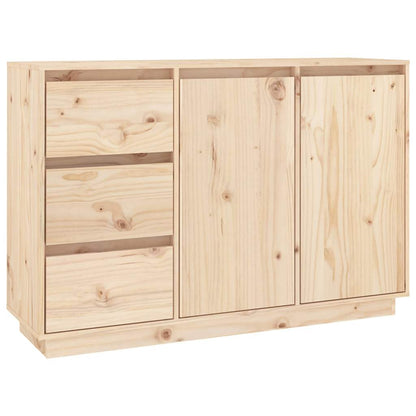 813804 vidaXL Sideboard 111x34x75 cm Solid Wood Pine