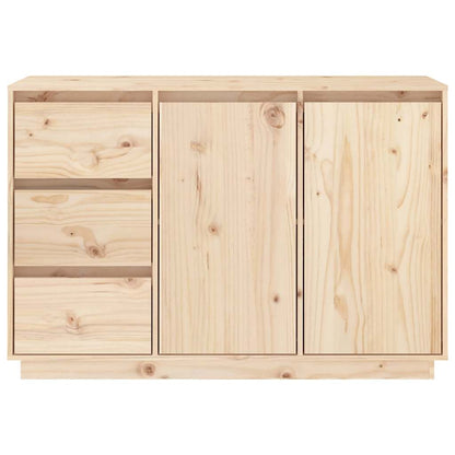 813804 vidaXL Sideboard 111x34x75 cm Solid Wood Pine