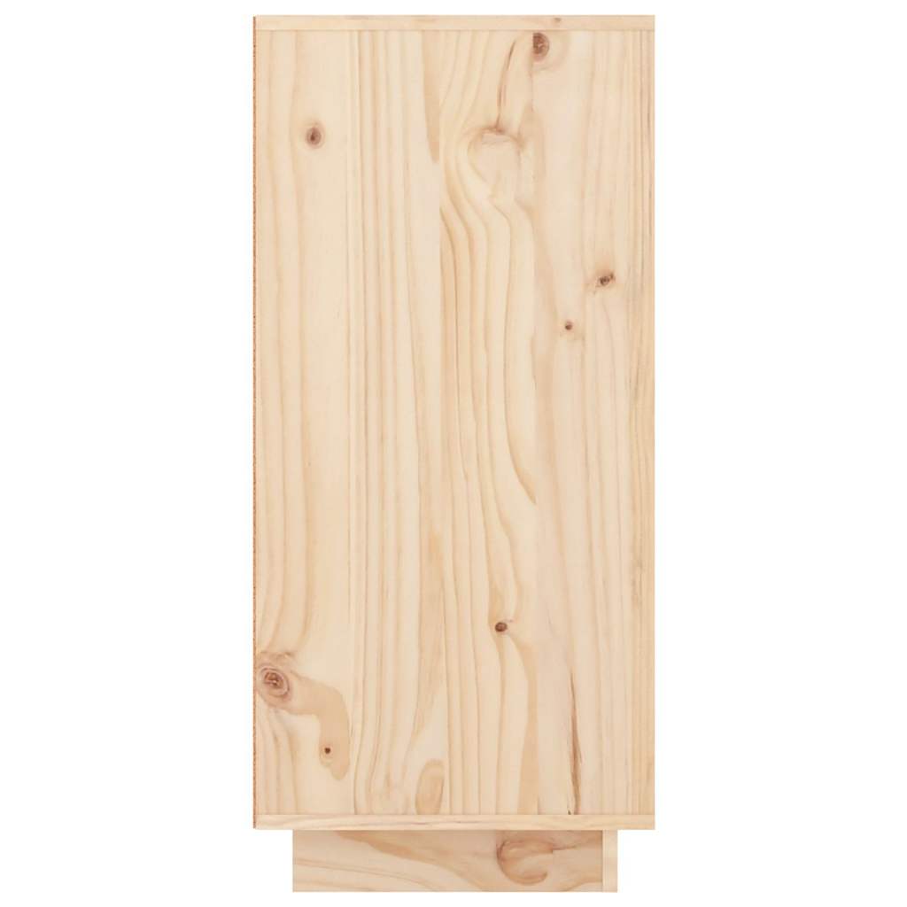 813804 vidaXL Sideboard 111x34x75 cm Solid Wood Pine