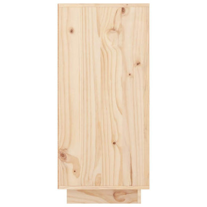 813804 vidaXL Sideboard 111x34x75 cm Solid Wood Pine