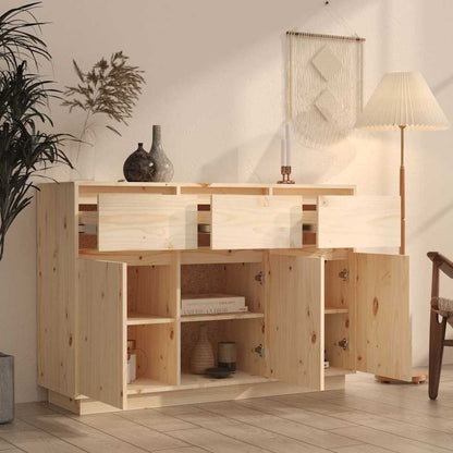 Sideboard 111x36x75 cm Solid Wood Pine
