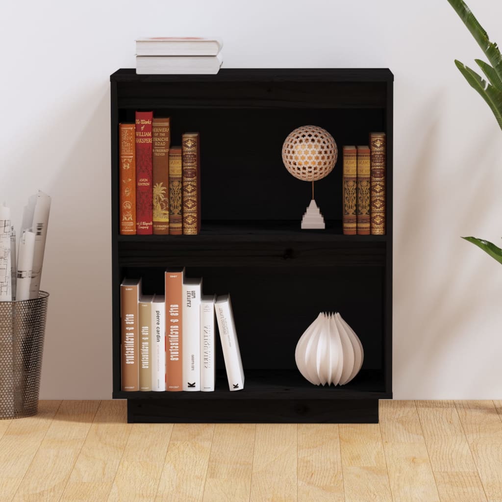 Console Cabinet | Black | Solid pine wood | Small | Console Cabinet