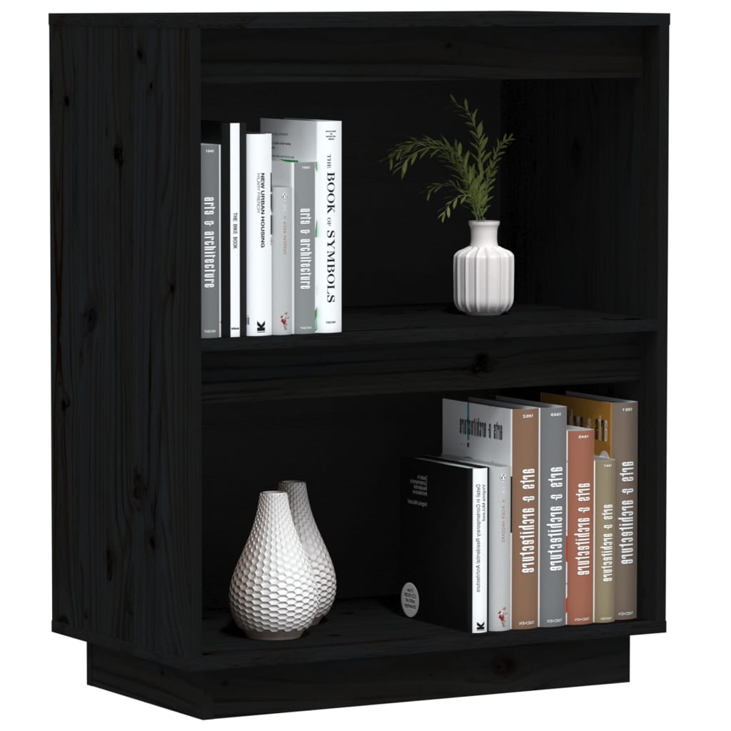 Console Cabinet | Black | Solid pine wood | Small | Console Cabinet