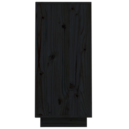 Console Cabinet | Black | Solid pine wood | Small | Console Cabinet