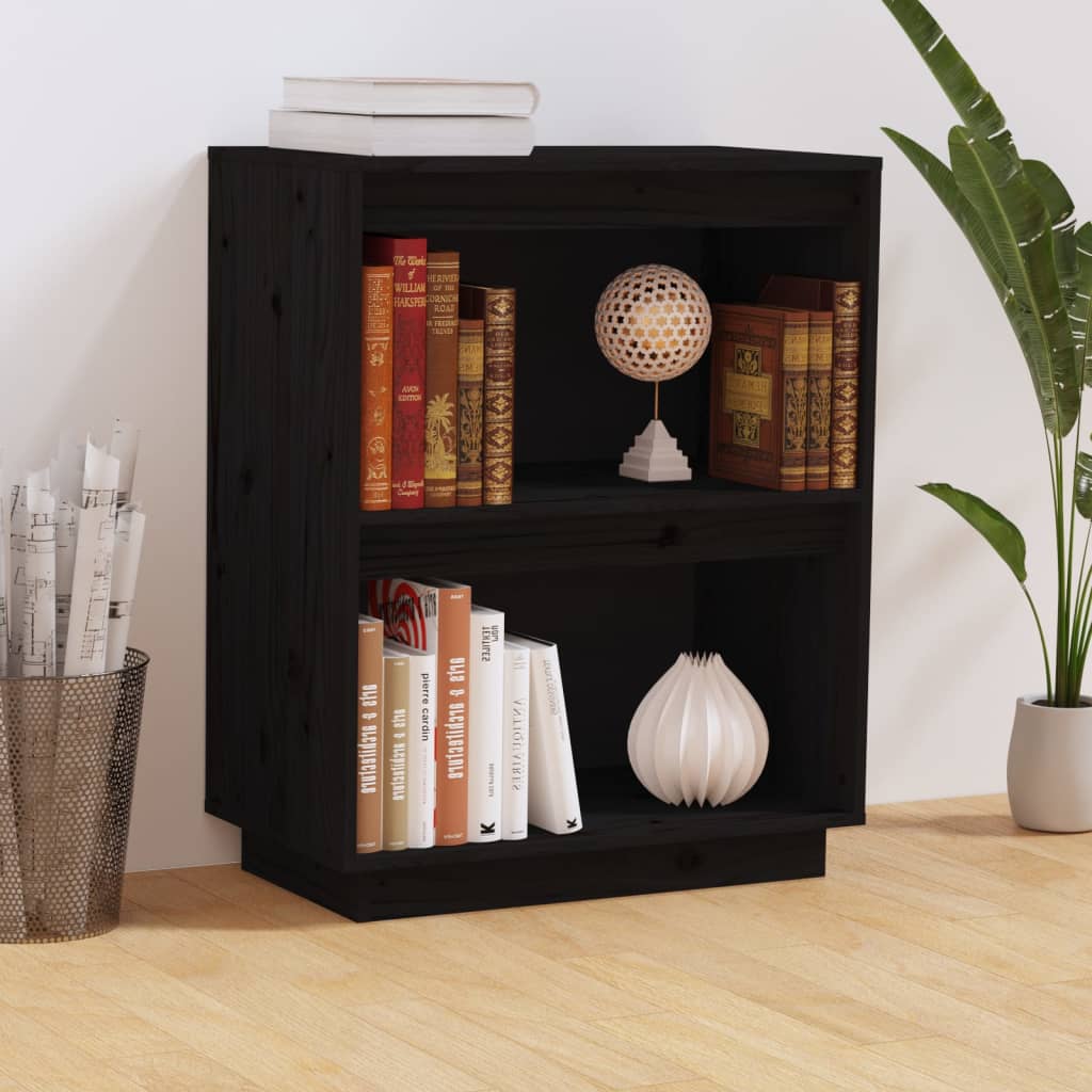 Console Cabinet | Black | Solid pine wood | Small | Console Cabinet