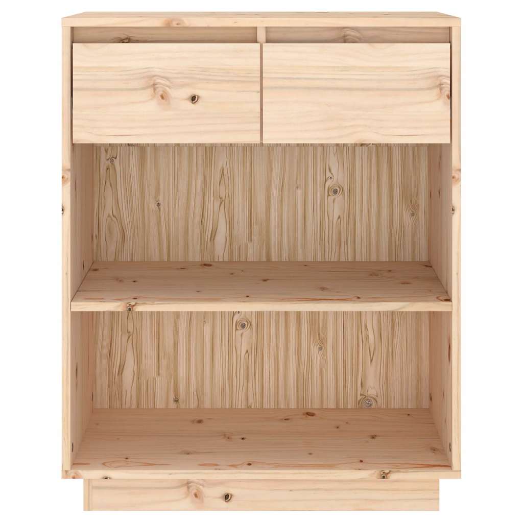 813834 vidaXL Console Cabinet 60x34x75 cm Solid Wood Pine