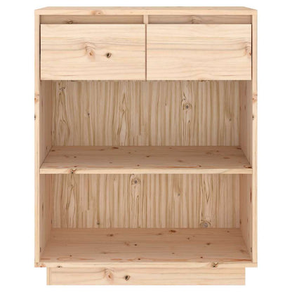 813834 vidaXL Console Cabinet 60x34x75 cm Solid Wood Pine