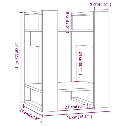 Book Cabinet | Black | Solid pine wood | Compact | Black Book Cabinet