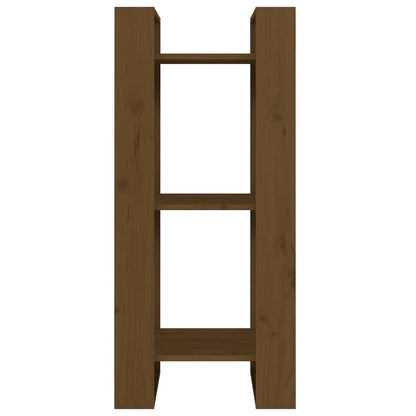 Book Cabinet/Room Divider Honey Brown 41x35x91 cm Solid Wood