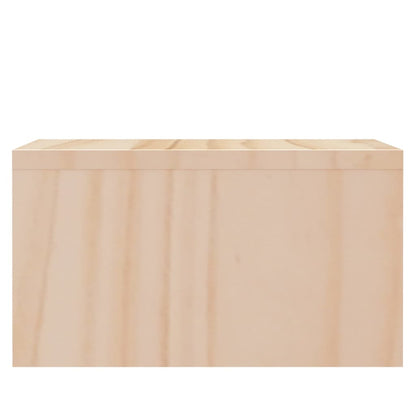 Monitor Stand 50x27x15 cm Solid Wood Pine