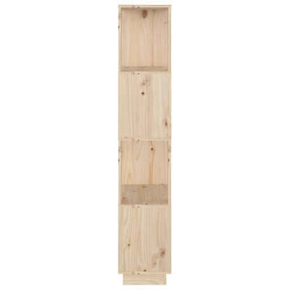 814039 vidaXL Book Cabinet/Room Divider 51x25x132 cm Solid Wood Pine