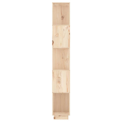 814044 vidaXL Book Cabinet/Room Divider 51x25x163,5 cm Solid Wood Pine