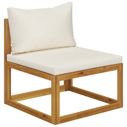 9 Piece Garden Lounge Set with Cushions Solid Wood Acacia (UK/IE/FI/NO only)