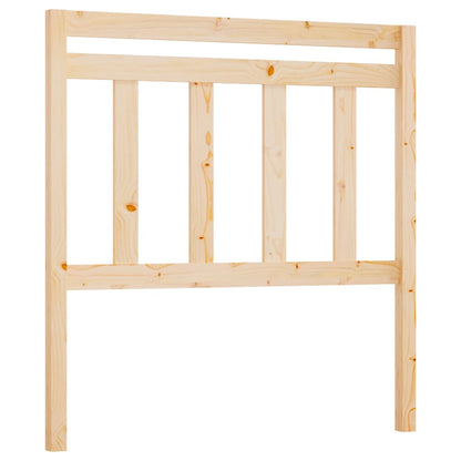 Bed Headboard 106x4x100 cm Solid Wood Pine