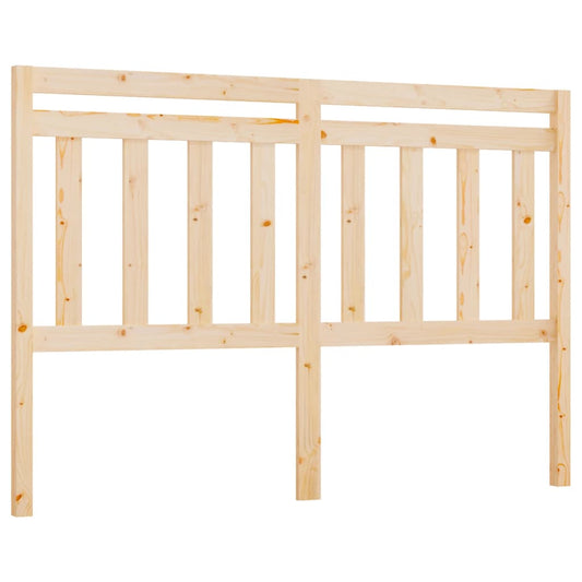 814104 vidaXL Bed Headboard 166x4x100 cm Solid Wood Pine