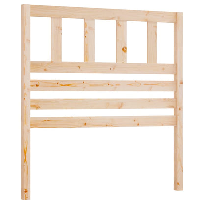 Bed Headboard | Natural wood | Solid pine wood | Standard