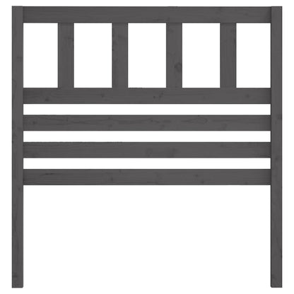 Bed Headboard | Grey | Solid Pine Wood | Durable | Bed Headboard