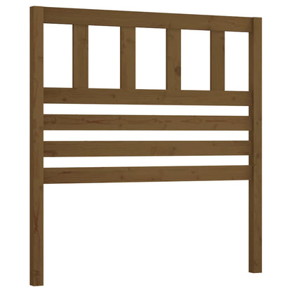 Bed Headboard | Honey brown | Solid pine wood | Stylish Design