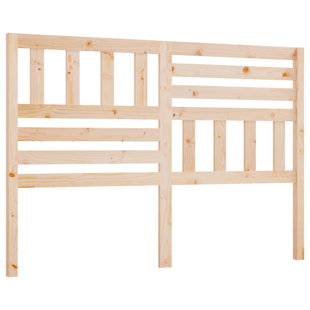 Bed Headboard | Natural Pine | Solid Pine Wood | Standard |  Durable