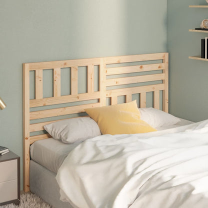 Bed Headboard | Solid Pine Wood | 146x4x100 cm | Attractive Design