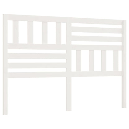 Bed Headboard | White | Solid pinewood | 146 cm | Appealing Design