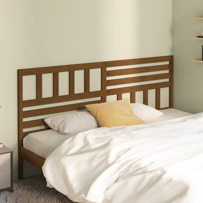 Bed Headboard | Honey brown | Solid pinewood | Standard | Durable