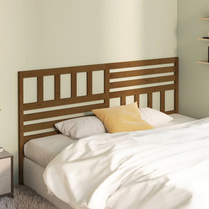 Bed Headboard | Honey brown | Solid pinewood | Standard | Durable